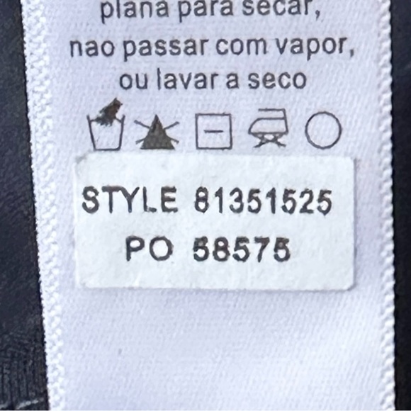 Alex Evenings Navy Blue Faux Wrap Gown 10 Long Formal Evening Dress NWT $175 - Picture 12 of 12